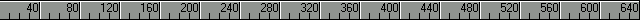 horizontal pixel ruler